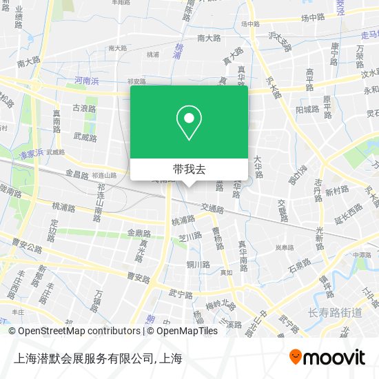 上海潜默会展服务有限公司地图