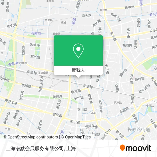 上海潜默会展服务有限公司地图