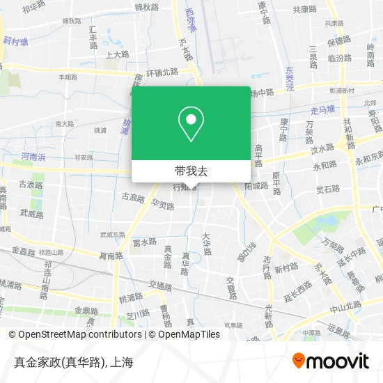 真金家政(真华路)地图