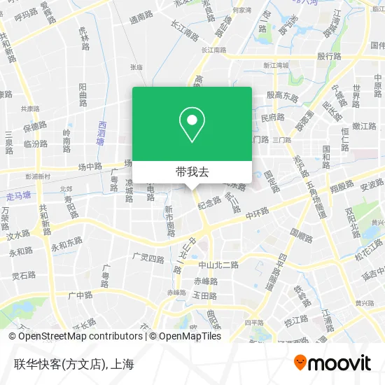 联华快客(方文店)地图