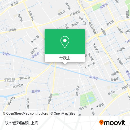 联华便利连锁地图