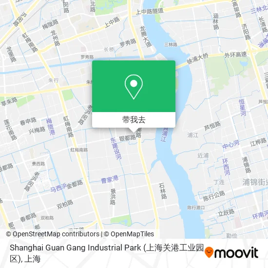Shanghai Guan Gang Industrial Park (上海关港工业园区)地图