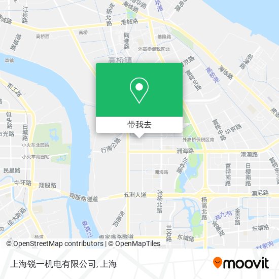 上海锐一机电有限公司地图