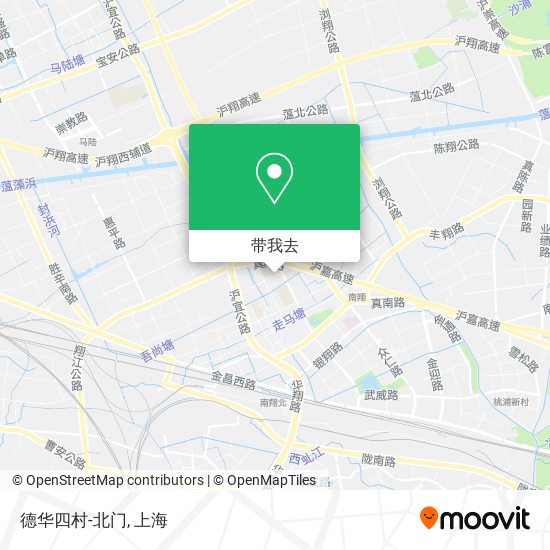 德华四村-北门地图