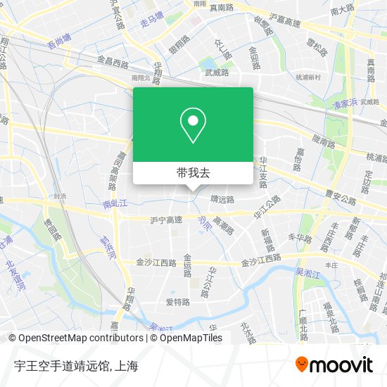 宇王空手道靖远馆地图