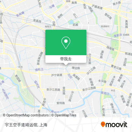 宇王空手道靖远馆地图