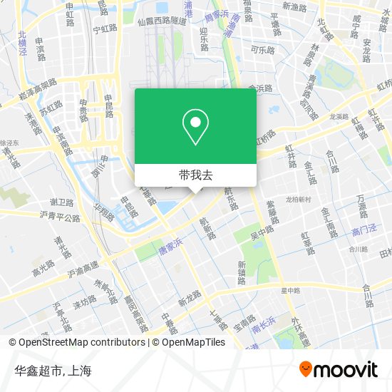 华鑫超市地图