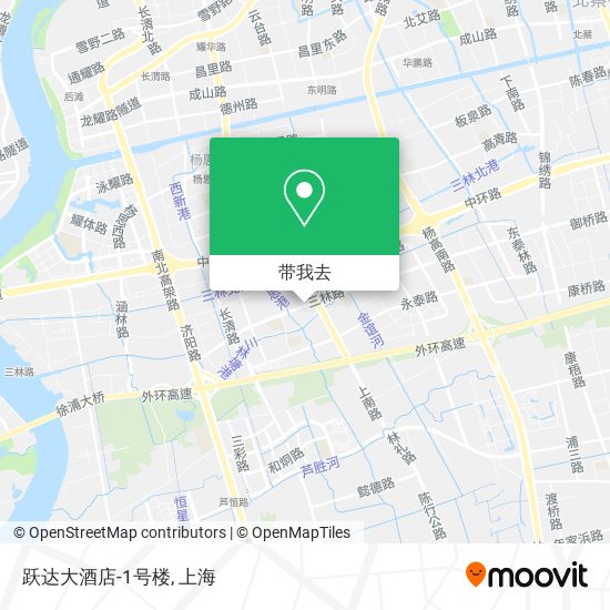 跃达大酒店-1号楼地图