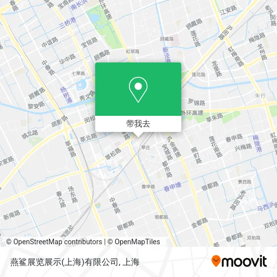 燕鲨展览展示(上海)有限公司地图