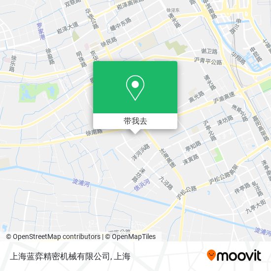 上海蓝弈精密机械有限公司地图