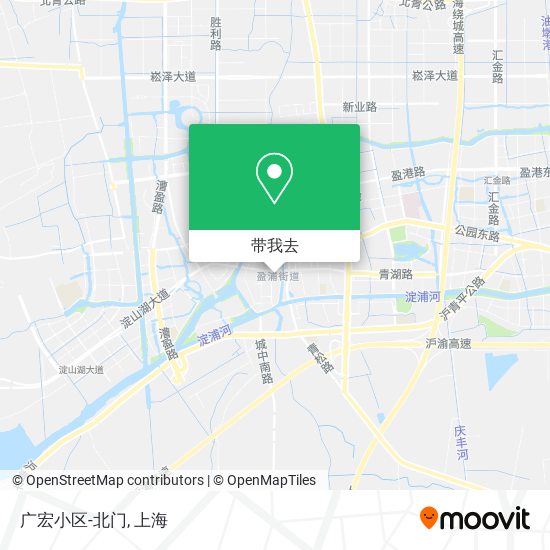 广宏小区-北门地图