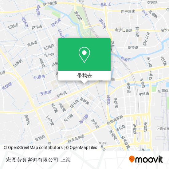 宏图劳务咨询有限公司地图
