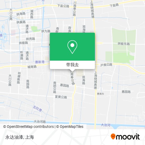 永达油漆地图