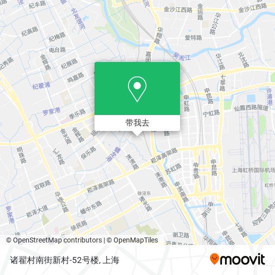 诸翟村南街新村-52号楼地图