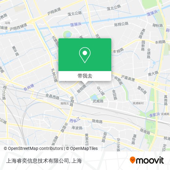 上海睿奕信息技术有限公司地图