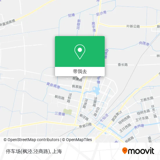 停车场(枫泾.泾商路)地图