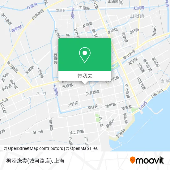 枫泾烧卖(城河路店)地图
