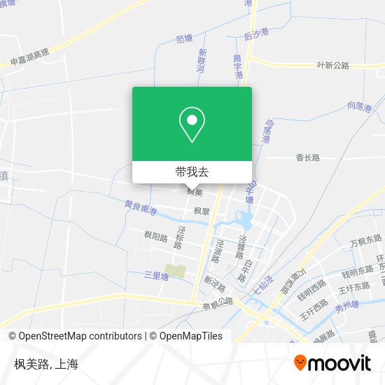 枫美路地图