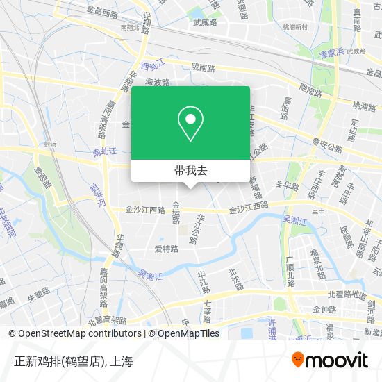 正新鸡排(鹤望店)地图