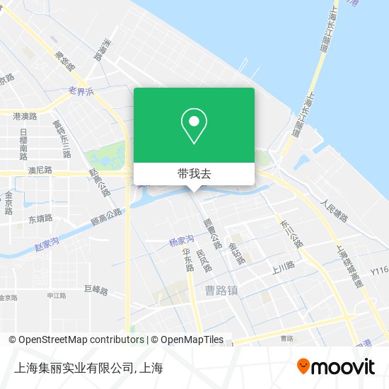 上海集丽实业有限公司地图