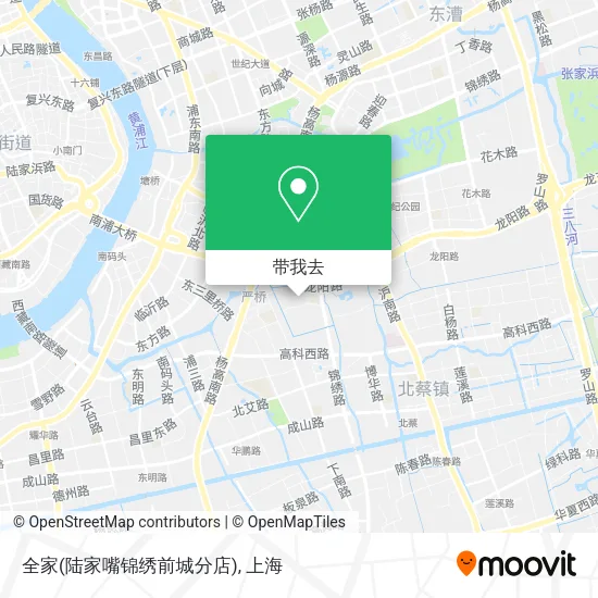 全家(陆家嘴锦绣前城分店)地图
