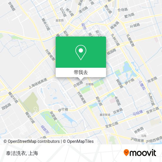 泰洁洗衣地图