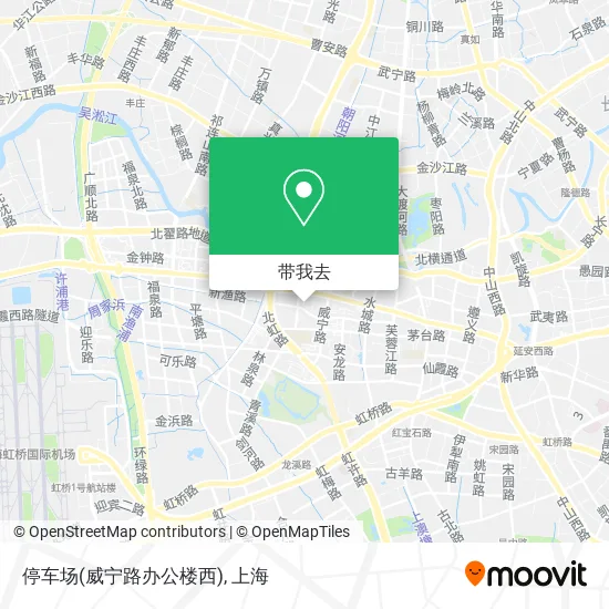 停车场(威宁路办公楼西)地图