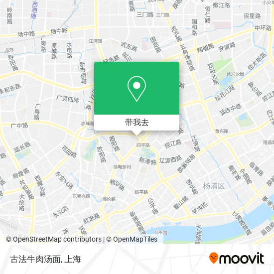 古法牛肉汤面地图