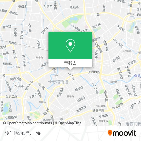 澳门路345号地图