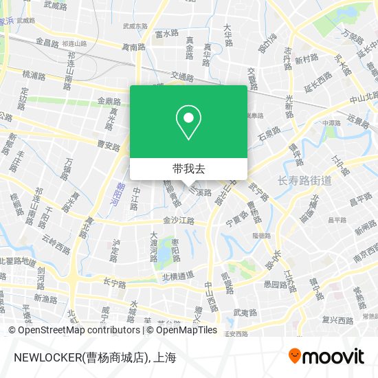 NEWLOCKER(曹杨商城店)地图