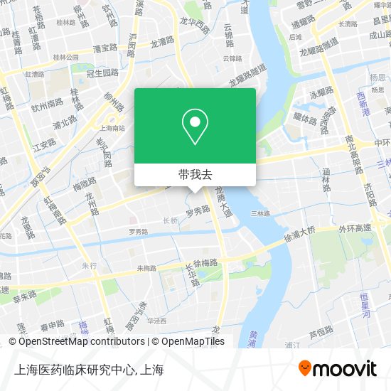 上海医药临床研究中心地图