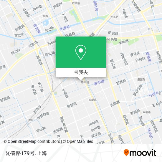 沁春路179号地图