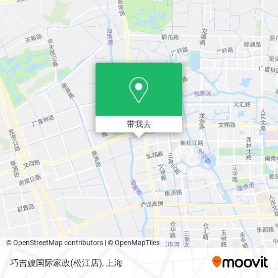 巧吉嫂国际家政(松江店)地图