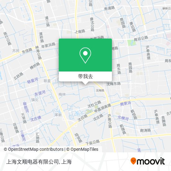 上海文顺电器有限公司地图
