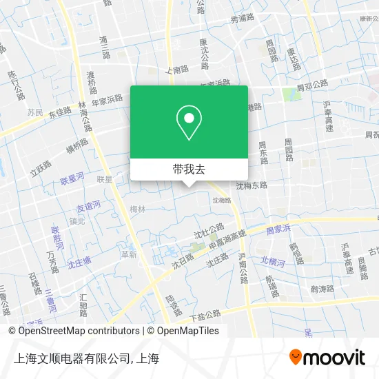 上海文顺电器有限公司地图