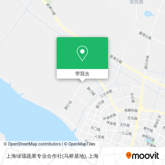 上海绿瑞蔬果专业合作社(马桥基地)地图