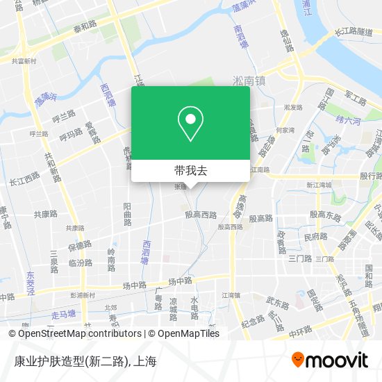 康业护肤造型(新二路)地图