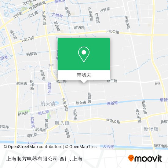 上海顺方电器有限公司-西门地图