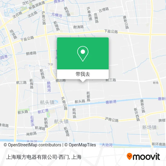 上海顺方电器有限公司-西门地图