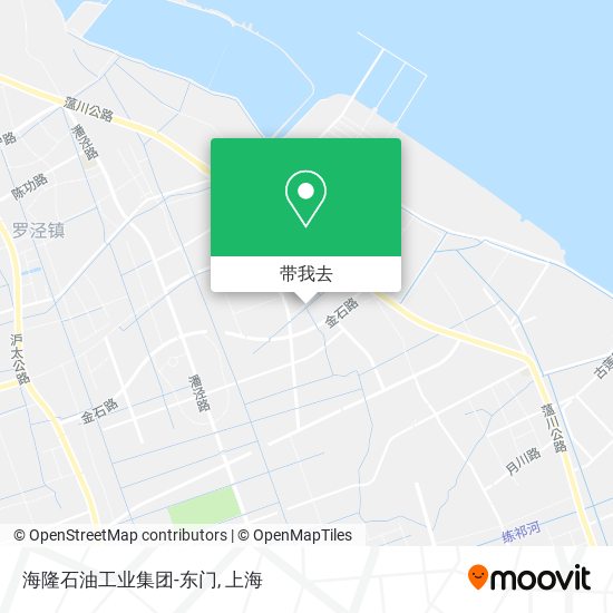 海隆石油工业集团-东门地图