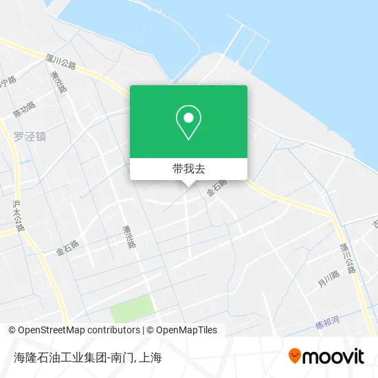 海隆石油工业集团-南门地图