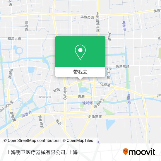 上海明卫医疗器械有限公司地图
