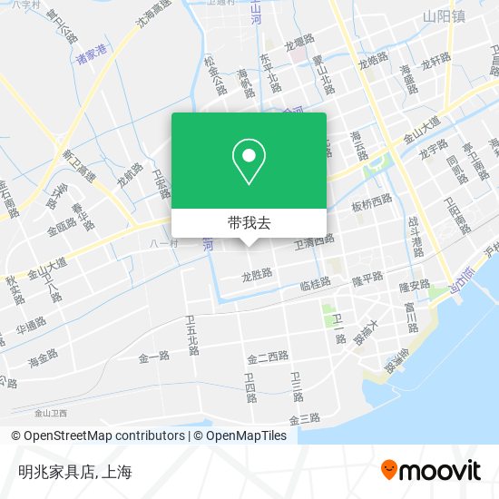 明兆家具店地图