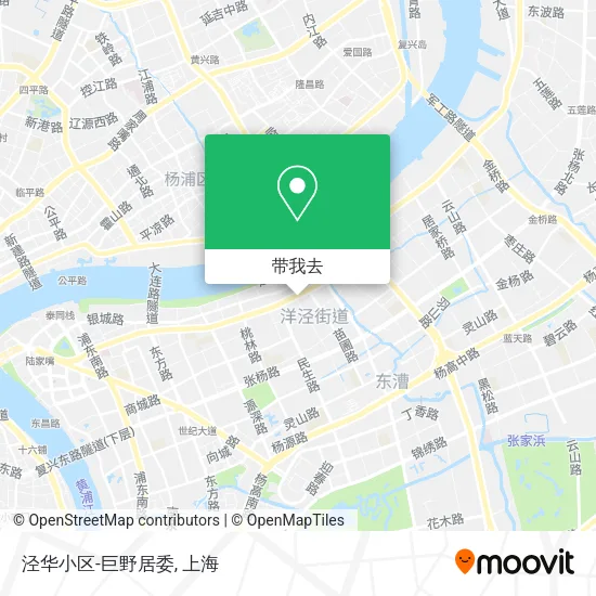 泾华小区-巨野居委地图