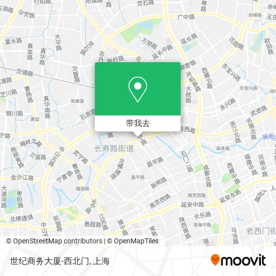 世纪商务大厦-西北门地图