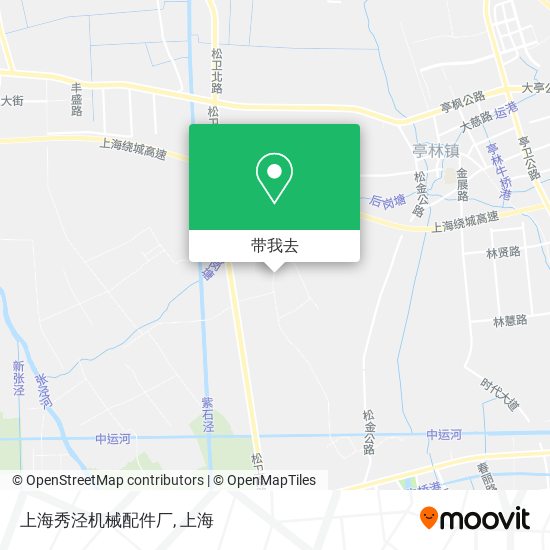 上海秀泾机械配件厂地图