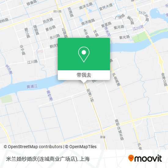 米兰婚纱婚庆(连城商业广场店)地图