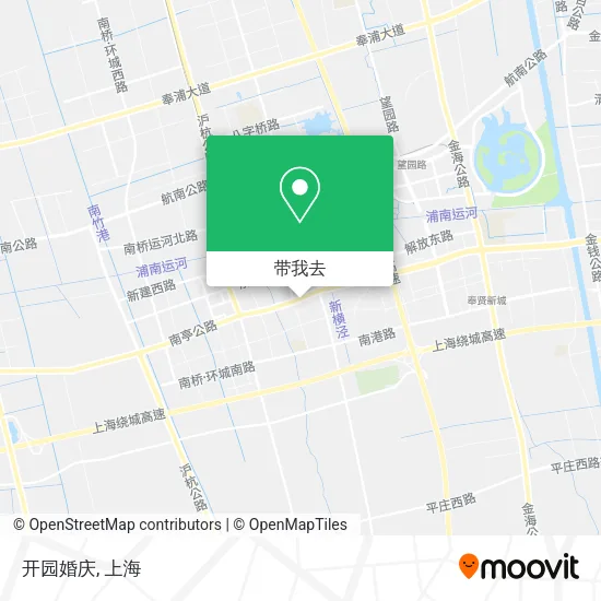 开园婚庆地图