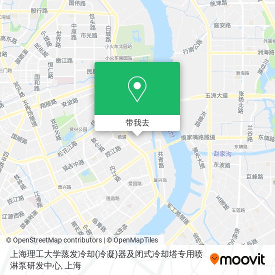 上海理工大学蒸发冷却(冷凝)器及闭式冷却塔专用喷淋泵研发中心地图