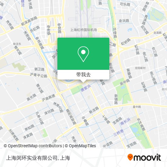 上海闵环实业有限公司地图